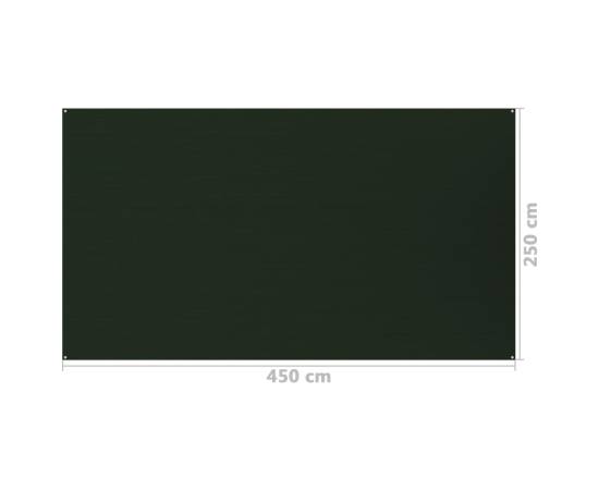 Covor pentru cort, verde închis, 250x450 cm, 4 image