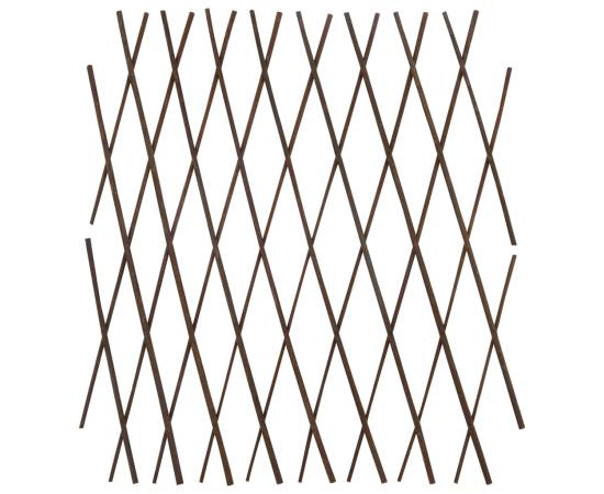 Gard cu zăbrele, 5 buc.,180 x 60 cm, salcie, 4 image
