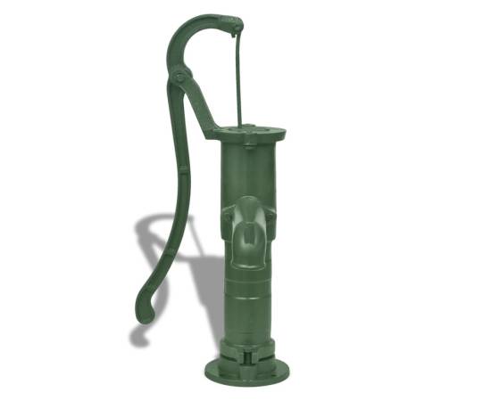 Pompă de apă manuală de grădină, fontă, 2 image