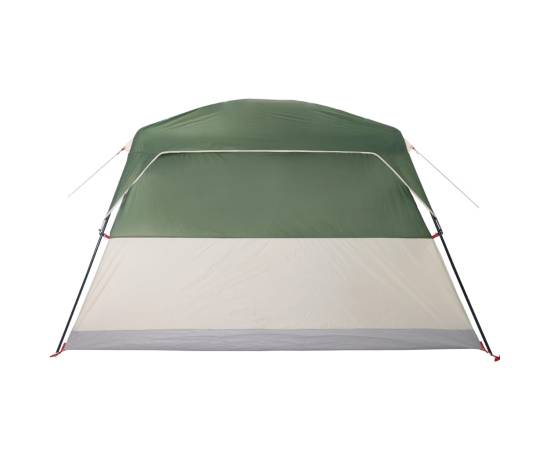 Cabină cort de camping, 4 persoane, verde, impermeabil, 9 image
