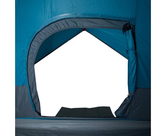 Cort de camping cupolă pentru 2 persoane, albastru, impermeabil, 10 image