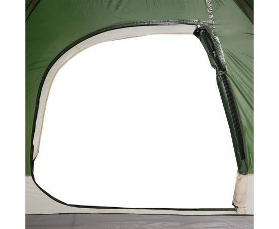 Cort de camping cupolă pentru 6 persoane, verde, impermeabil, 11 image