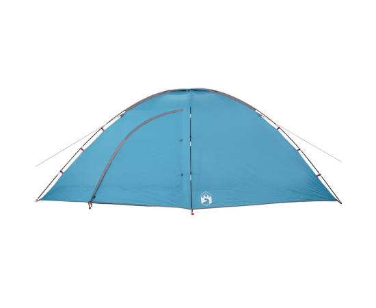 Cort de camping pentru 8 persoane, albastru, impermeabil, 5 image