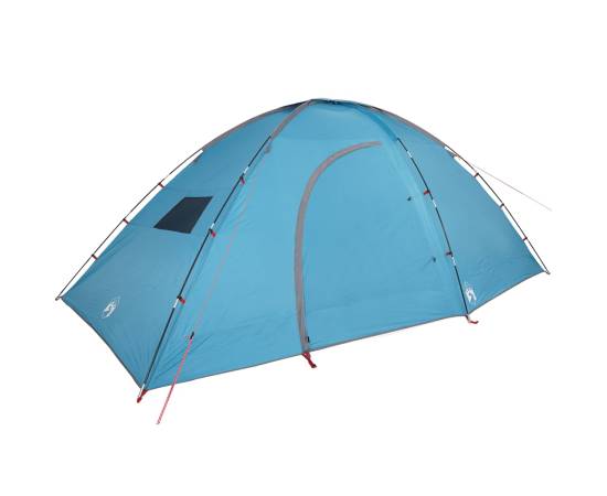 Cort de camping pentru 8 persoane, albastru, impermeabil, 4 image