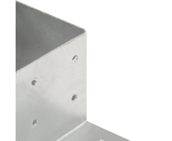 Conector de grindă, formă l, 81 x 81 mm, metal galvanizat, 5 image