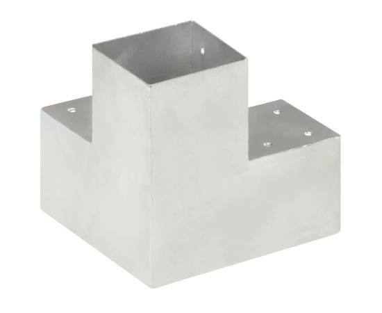 Conectori grindă, formă y, 4 buc, 101x101 mm, metal galvanizat, 4 image