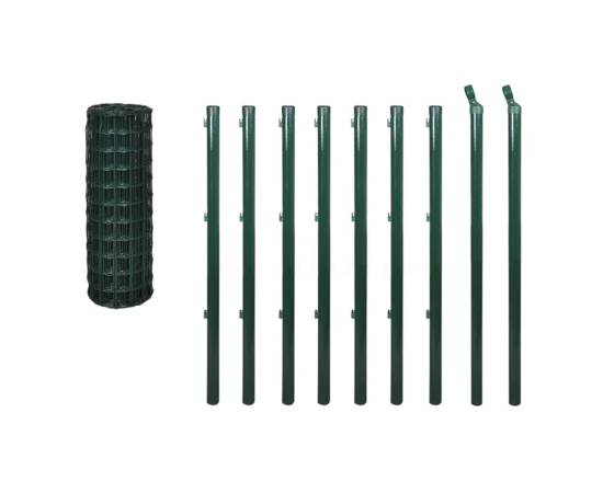 Euro gard, verde, 10 x 1,5 m, oțel, 2 image