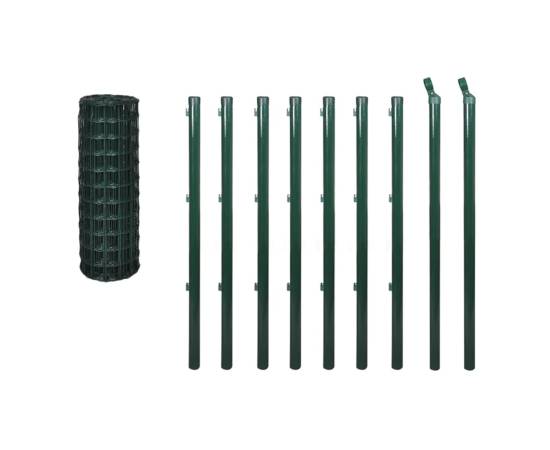 Euro gard, verde, 10 x 1,5 m, oțel, 3 image