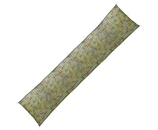 Plasă de camuflaj cu geantă de depozitare, verde, 1,5x6 m