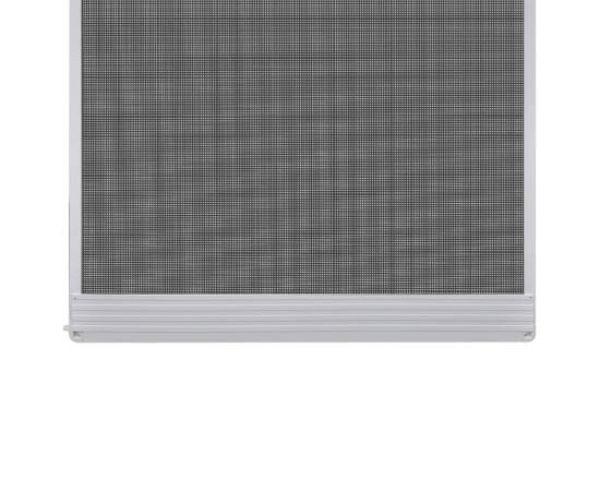 Plasă insecte cu balamale pentru uși, alb, 100 x 215 cm, 3 image