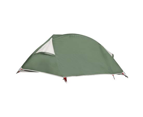 Cort de camping cupolă pentru 1 persoană, verde, impermeabil, 9 image