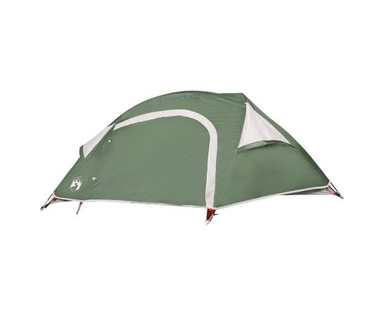 Cort de camping cupolă pentru 1 persoană, verde, impermeabil, 7 image