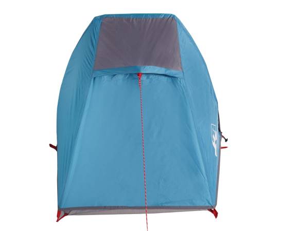 Cort de camping tunel pentru 1 persoană, albastru, impermeabil, 7 image