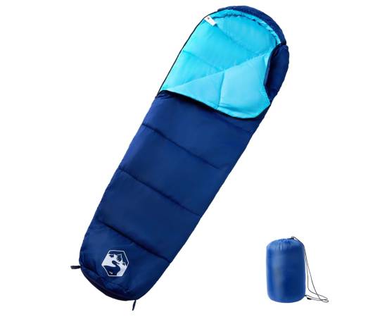 Sac de dormit tip mumie pentru adulți de camping, 3 anotimpuri