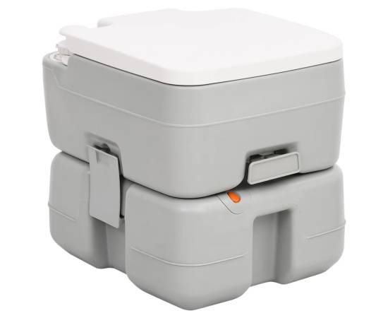 Set portabil cu toaletă și rezervor de apă pentru camping, 2 image