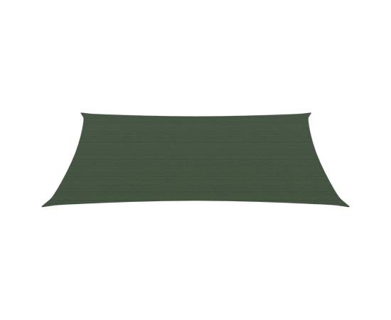 Pânză parasolar, verde închis, 2,5x4 m, 160 g/m², hdpe, 2 image