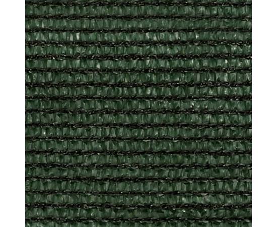 Pânză parasolar, verde închis, 2,5x4 m, 160 g/m², hdpe, 3 image