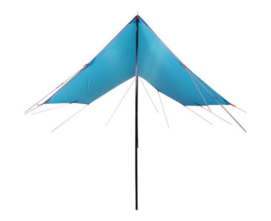 Prelată de camping, albastru, 460x305x210 cm, impermeabilă, 3 image