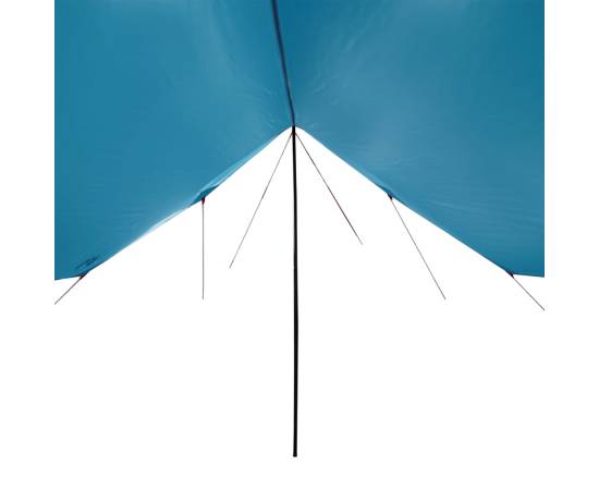 Prelată de camping, albastru, 460x305x210 cm, impermeabilă, 5 image