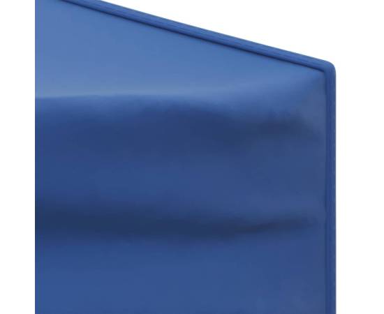 Cort pliabil pentru petrecere, pereți laterali, albastru, 2x2 m, 5 image
