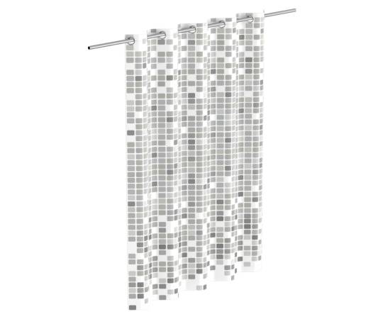 Eisl perdea de duș tip mozaic, gri, 200x180x0,2 cm, 3 image