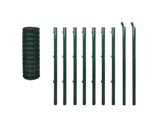 Euro gard, verde, 10 x 1,2 m, oțel, 2 image