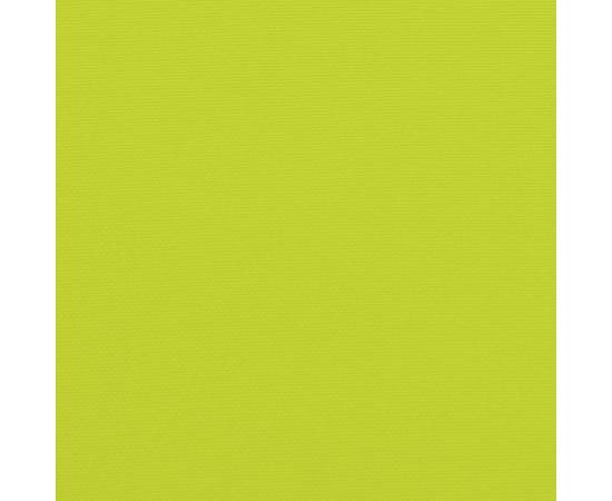 Pernă de șezlong, verde aprins, 200x50x3 cm, textil oxford, 8 image