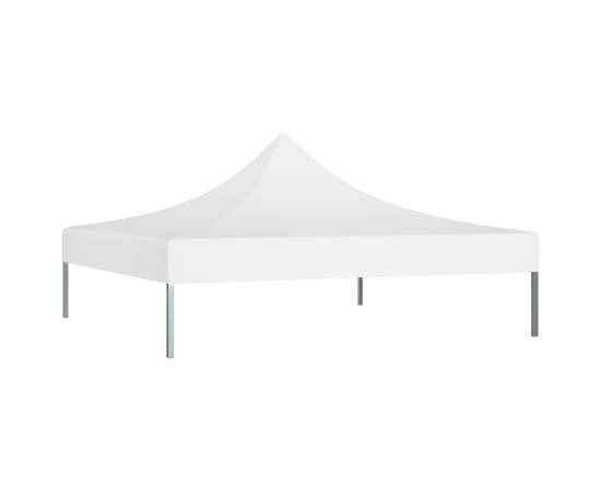 Acoperiș pentru cort de petrecere, alb, 2 x 2 m, 270 g/m², 2 image