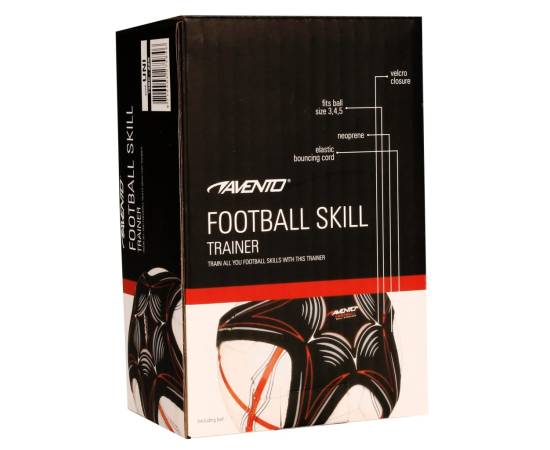 Avento echipament de antrenare abilități fotbal, negru și roșu, 4 image