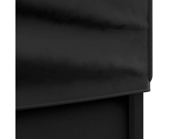 Cort pliabil pentru petrecere, pereți laterali, negru, 3x6 m, 5 image