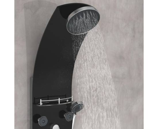 Eisl panou de duș cu baterie karibik, negru, 4 image