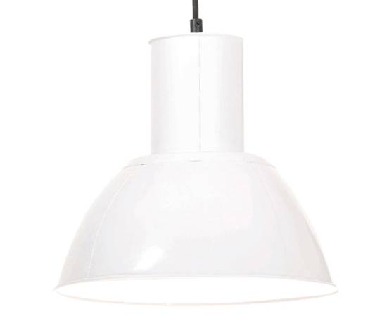 Lampă suspendată, 25 w, alb, rotund, 28,5 cm, e27