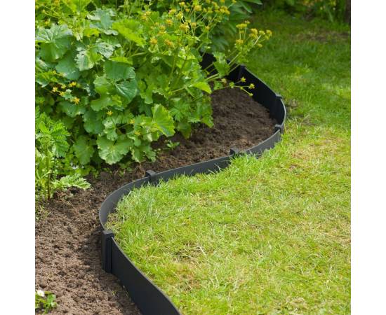 Nature Țăruși de fixare pentru grădină, 10 buc., negru, mic, 5 image