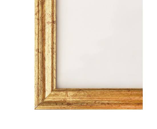 Rame foto colaj pentru perete/masă, 5 buc., auriu, 70x90 cm mdf, 6 image