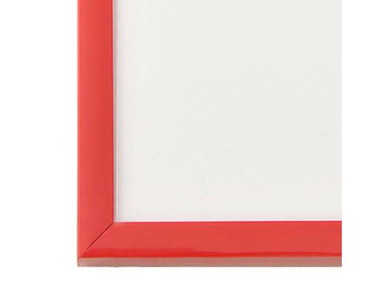 Rame foto colaj pentru perete/masă, 5 buc., roșu, 70x90 cm, mdf, 5 image