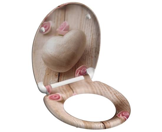 SchÜtte scaun de toaletă duroplast, închidere silențioasă, „romantic”, 2 image