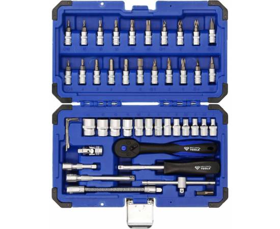 Brilliant tools set de chei, 45 piese, 1/4", oțel, 2 image