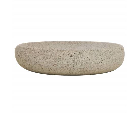 Lavoar de blat, nisipiu, 59x40x15 cm, ceramică, oval, 3 image