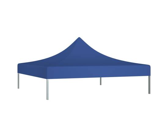 Acoperiș pentru cort de petrecere, albastru, 2 x 2 m, 270 g/m², 2 image