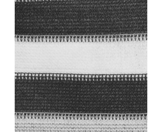 Covor pentru cort, antracit și alb, 250x550 cm, 3 image