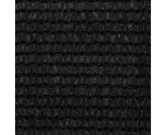 Covor pentru cort, negru, 200x200 cm, 3 image