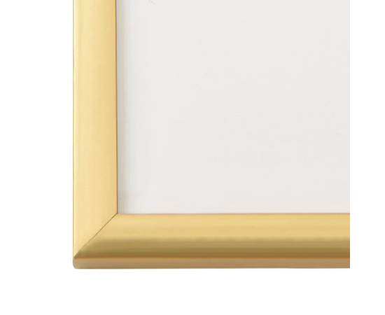Rame foto colaj pentru perete/masă 5 buc. auriu 59,4x84 cm mdf, 7 image