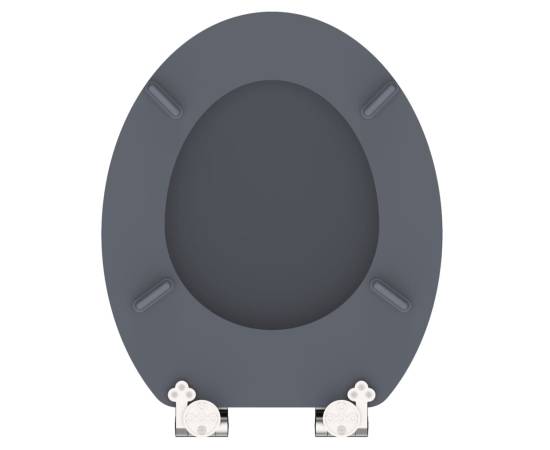 SchÜtte scaun de toaletă închidere soft „spirit athrazit” antracit mat, 5 image