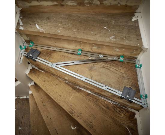 Wolfcraft calibru pliabil pentru repararea scărilor, 5 image