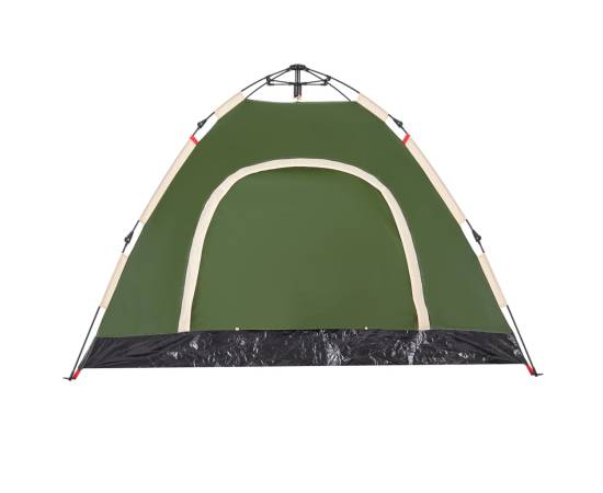 Cort de camping pentru 3 persoane, setare rapidă, verde, 9 image
