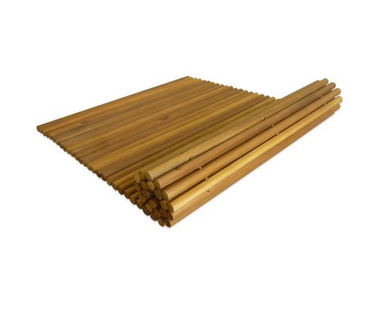 Covor de baie, lemn de acacia, 80 x 50 cm, 2 image