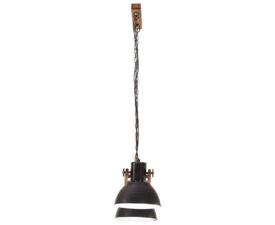 Lampă suspendată industrială, negru, 109 cm, 25 w, e27, 5 image