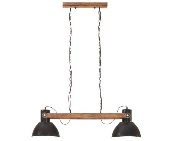 Lampă suspendată industrială, negru, 109 cm, 25 w, e27, 4 image