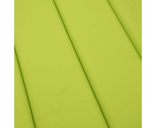Pernă de șezlong, verde aprins, 186x58x3 cm, textil oxford, 6 image