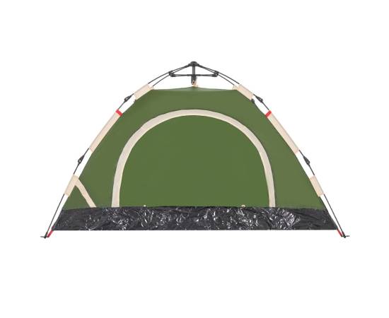 Cort de camping pentru 2 persoane, setare rapidă, verde, 9 image